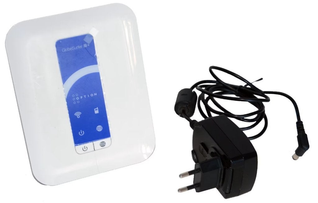Option GlobeSurfer SIM WiFi Modem Router Internet, Ophalen, Gebruikt, Router met modem, Globesurfer Option