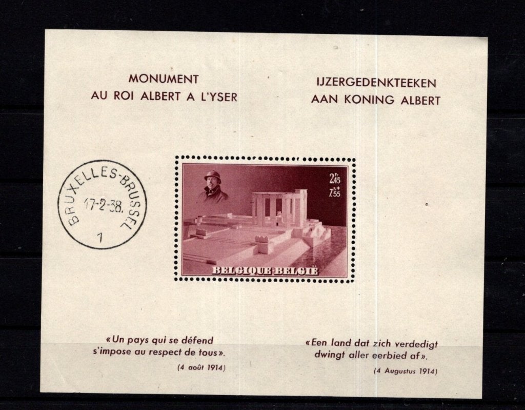 Belgie postfris ***  blok 8 - 1938    S981, Postzegels en Munten, Postzegels | Europa | België, Verzenden, Postfris