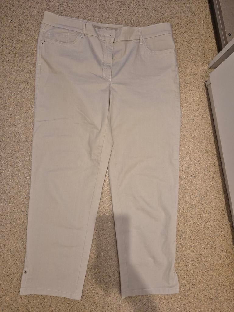 ZERRES TINA Beige Capri Broek - Maat 46, Beige, Maat 46/48 (XL) of groter, ZERRES, Ophalen of Verzenden