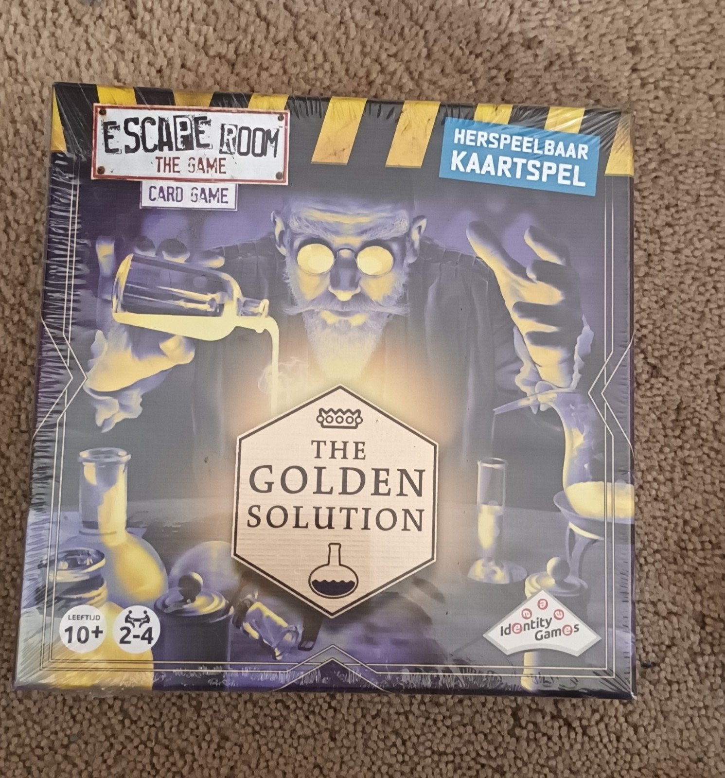 Escape Room The Game Card Game: The Golden Solution NIEUW, Hobby en Vrije tijd, Een of twee spelers, Ophalen of Verzenden, Nieuw