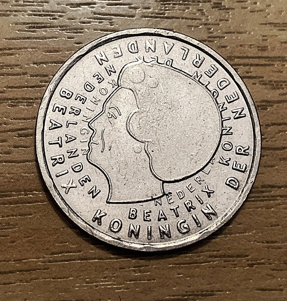 Gulden munt 'Loekie' Beatrix, Postzegels en Munten, Ophalen, Koningin Beatrix, 1 gulden, Losse munt