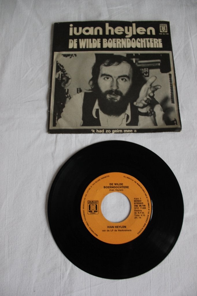 ivan heylen - de wilde boerndochtere, Cd's en Dvd's, Ophalen of Verzenden, Zo goed als nieuw, 7 inch, Nederlandstalig