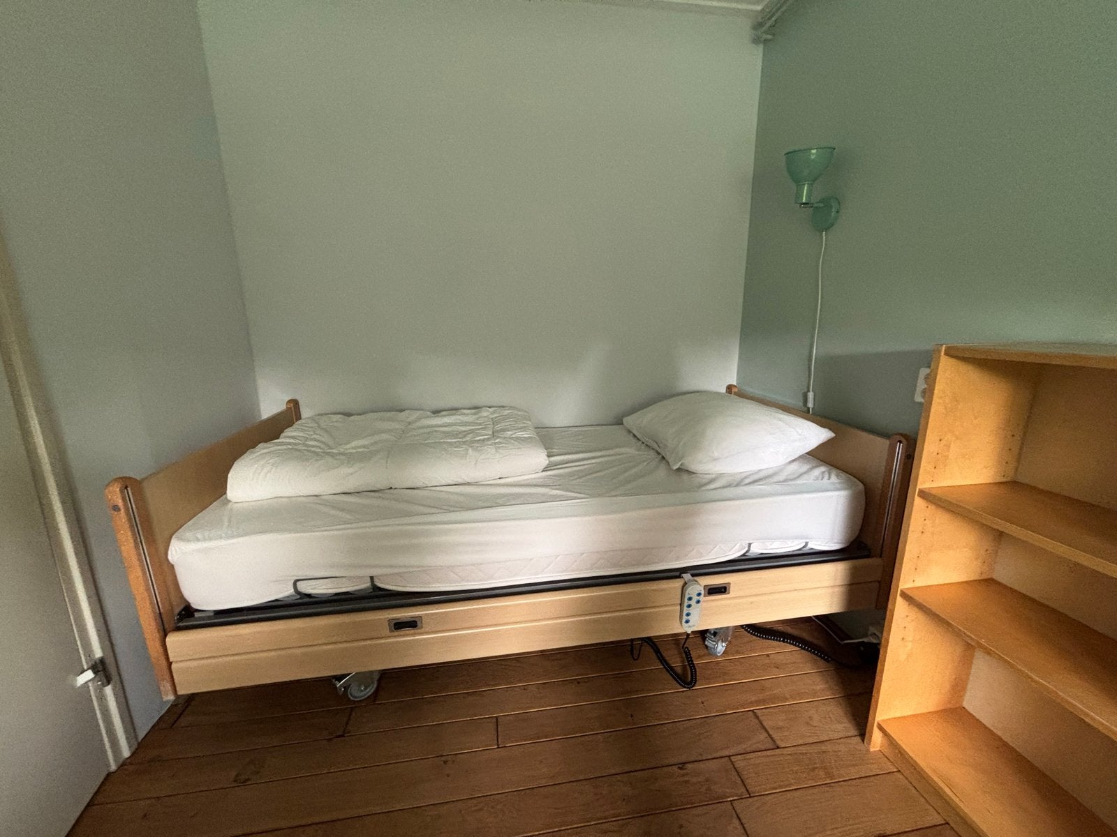 Hoog-laag bed gratis af te halen, Ophalen, 90 cm, Eenpersoons, Bruin