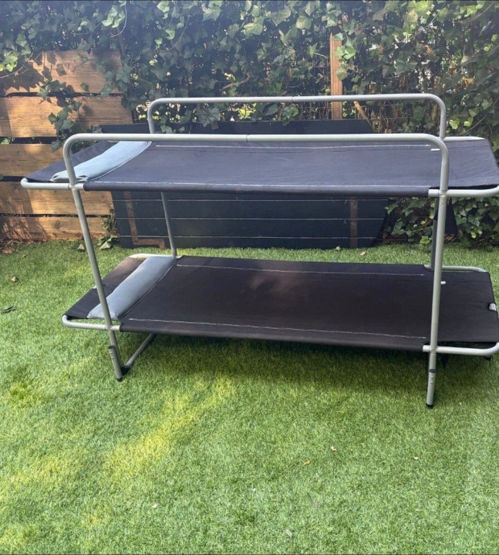 Kampa Bunkie stapelbed Als nieuw!, Caravans en Kamperen, Ophalen, Zo goed als nieuw, Campingmeubel-accessoire