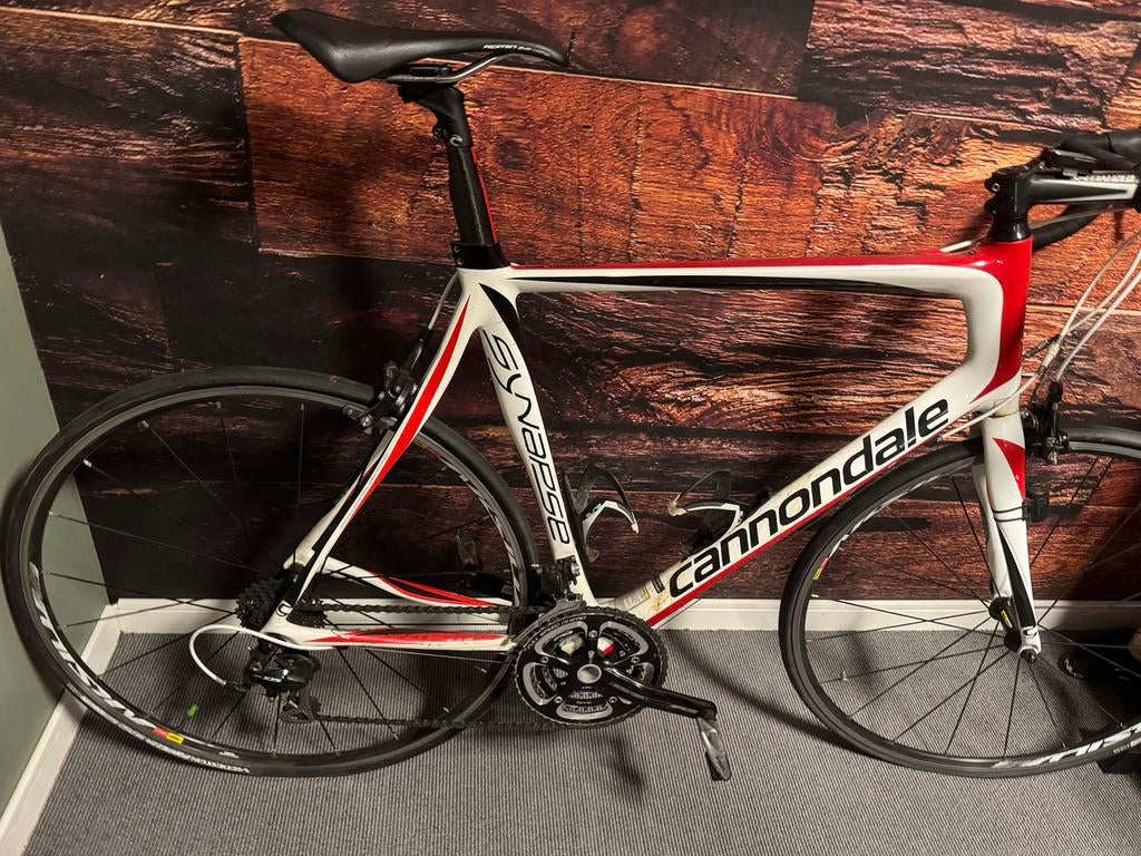 Cannondale Synapse Carbon racefiets 23 inch, Fietsen en Brommers, Fietsen | Racefietsen, Carbon, Zo goed als nieuw, Meer dan 20 versnellingen