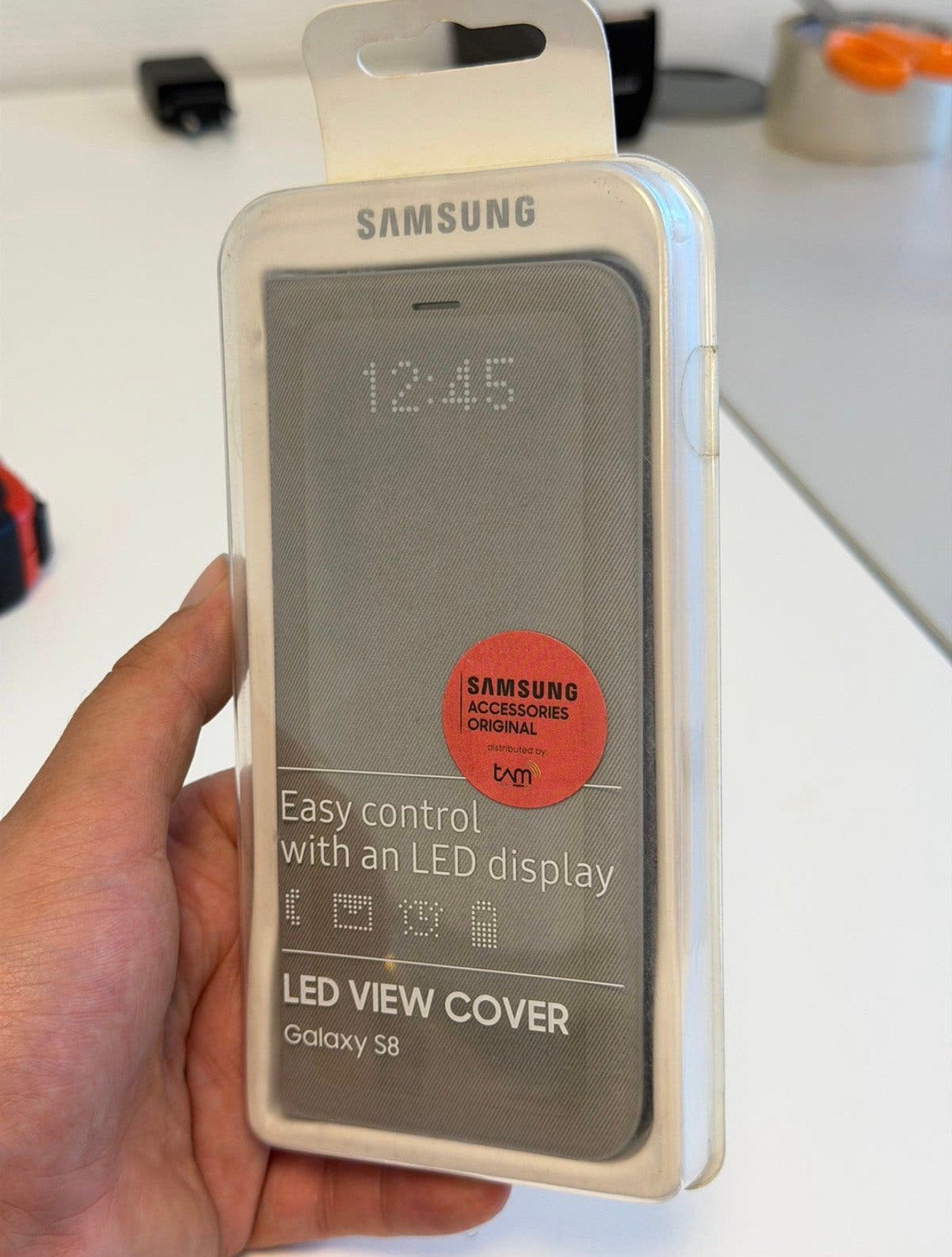 Originele Samsung LED View Cover Galaxy S8 Grijs Nieuw hoes, P, P, P, Nieuw