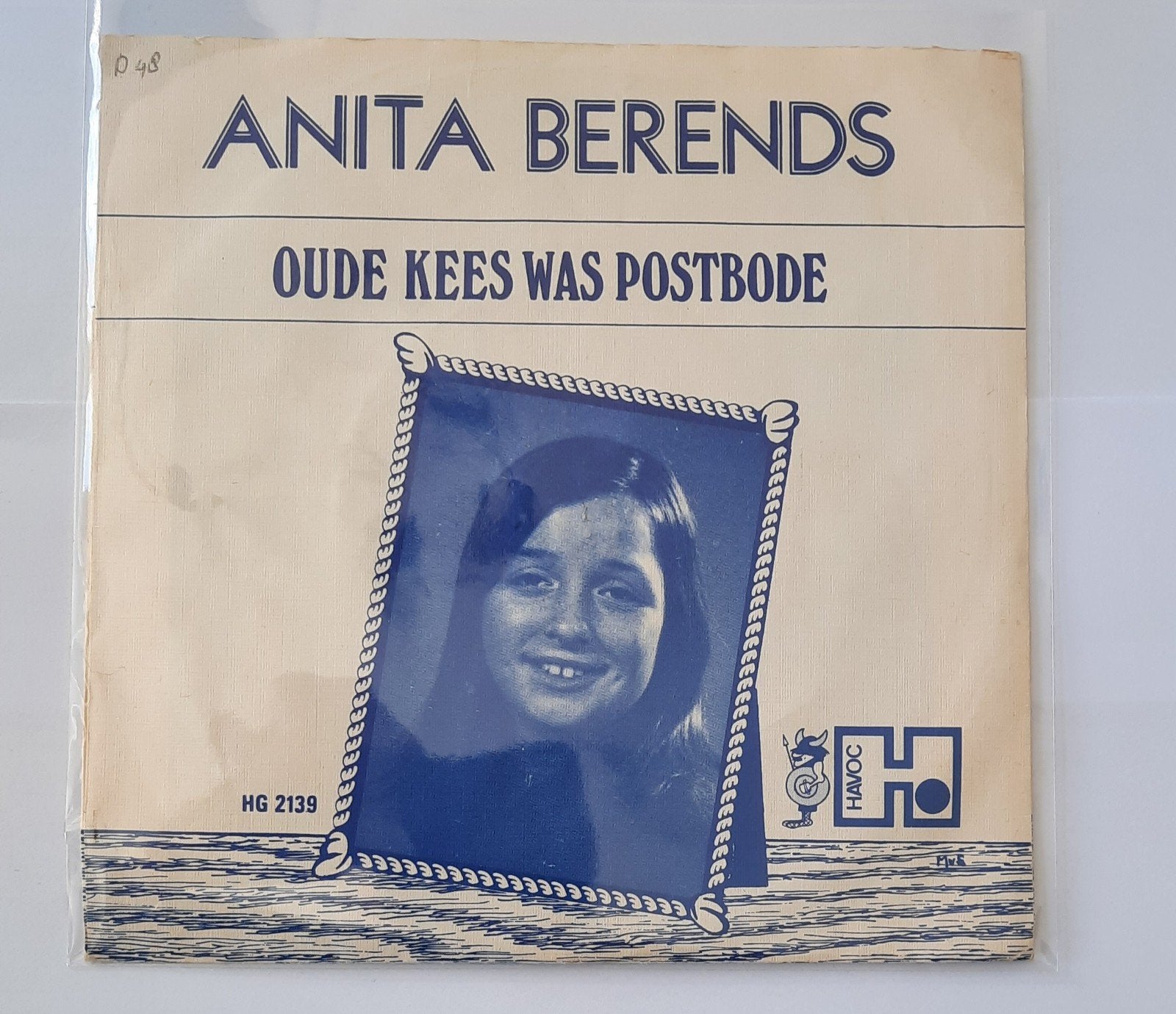 anita berends - oude kees was postbode, Cd's en Dvd's, Gebruikt, Overige formaten, Levenslied of Smartlap, Beschermende buitenhoes