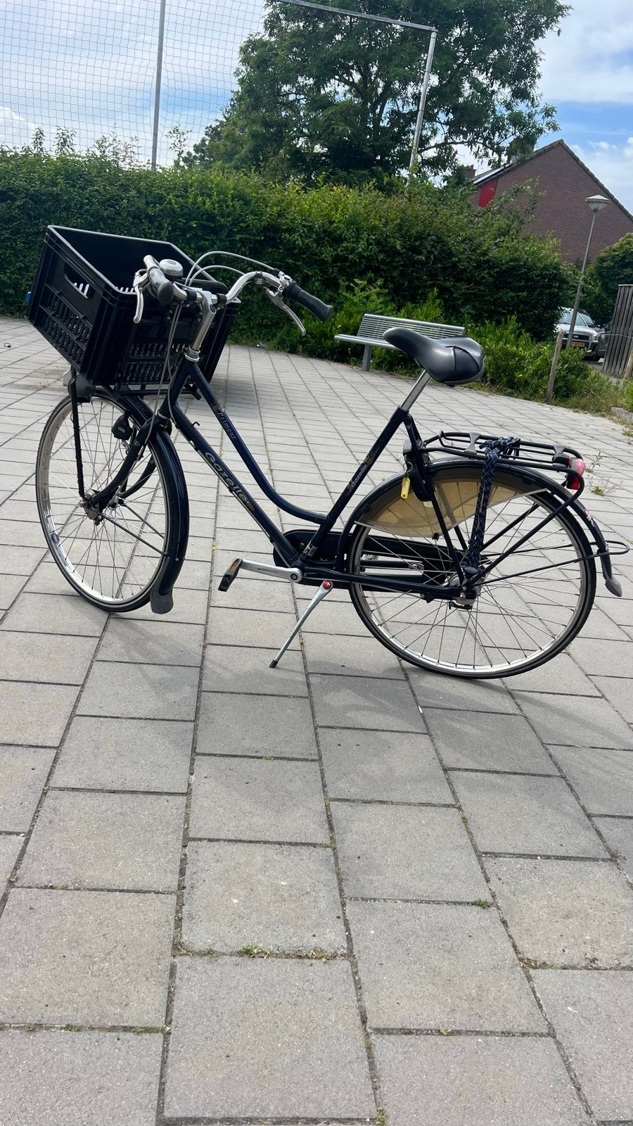 Gazelle Primeur damesfiets met voordrager, Fietsen en Brommers, Ophalen, Gebruikt, Gazelle