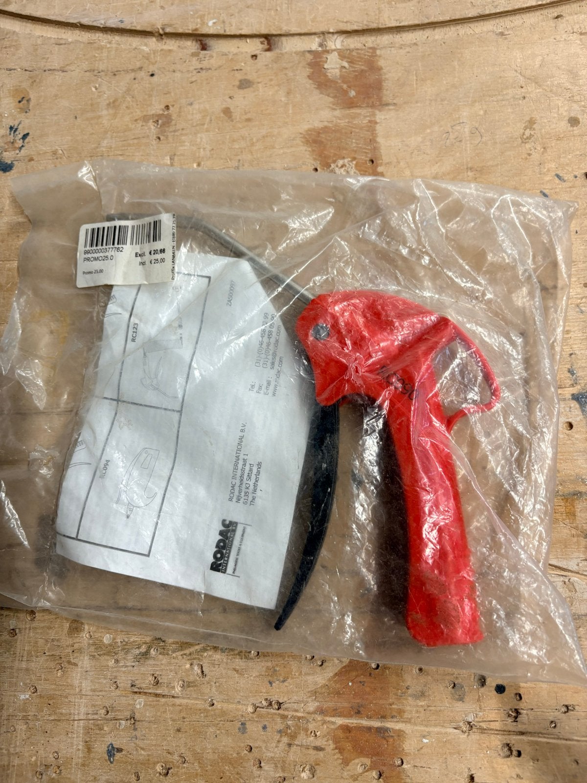Nieuwe Kitspuit - Rodac PROMO25.0, Doe-het-zelf en Verbouw, Gereedschap | Handgereedschap, Ophalen of Verzenden, Nieuw, Kitspuit