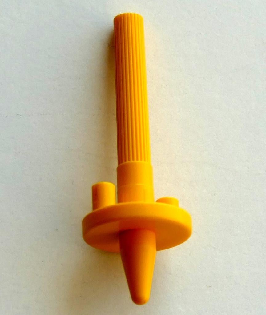 K'NEX Onderdelen | Gele Spinner As voor Tolletje, Ophalen of Verzenden, Zo goed als nieuw, K'nex