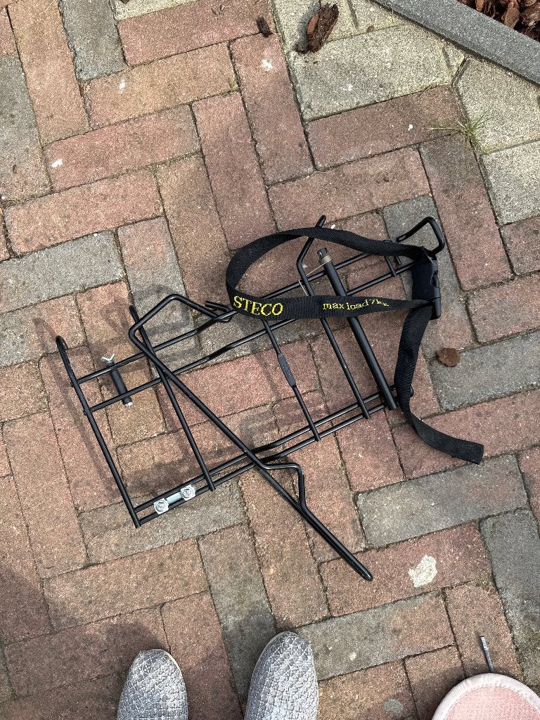 Steco buggy rekje voor fiets, Fietsen en Brommers, Verzenden, Gebruikt