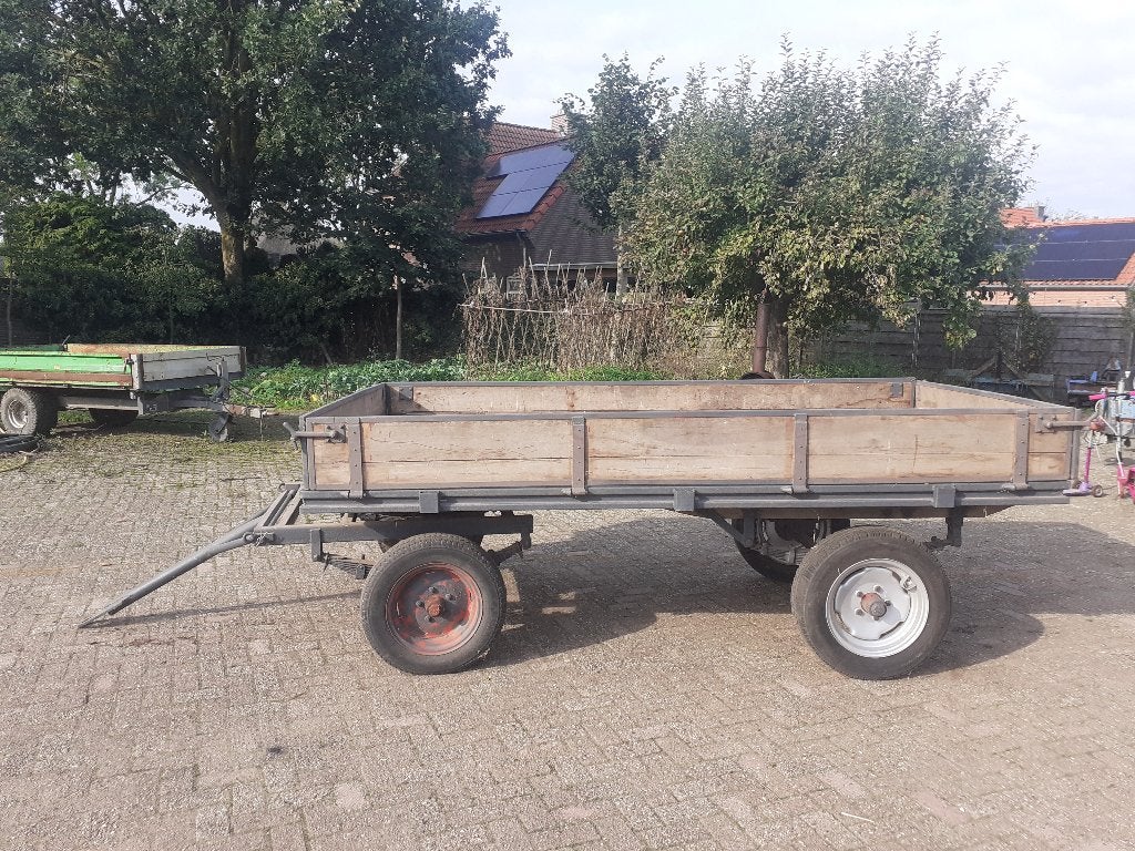 Boeren tractorkar, Ophalen, Gebruikt