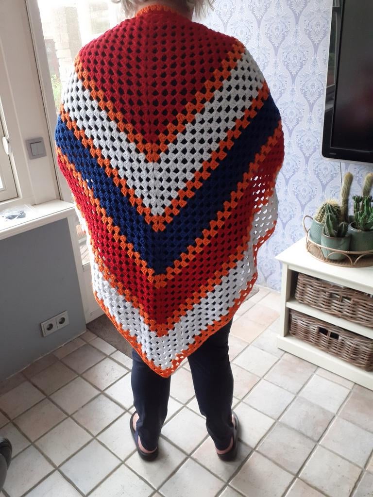 Koningsdag omslagdoek, Ophalen of Verzenden