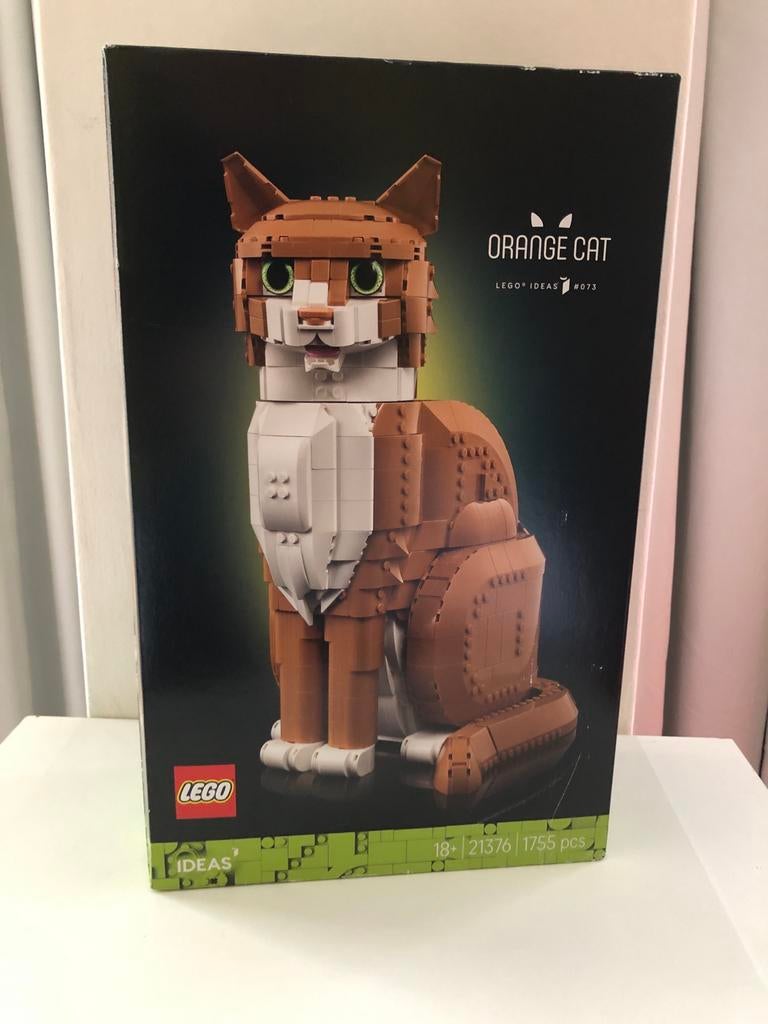 Lege doos (!!) LEGO Ideas Orange Cat 21376, Kinderen en Baby's, Speelgoed | Duplo en Lego, Ophalen, Gebruikt, Losse stenen, Lego