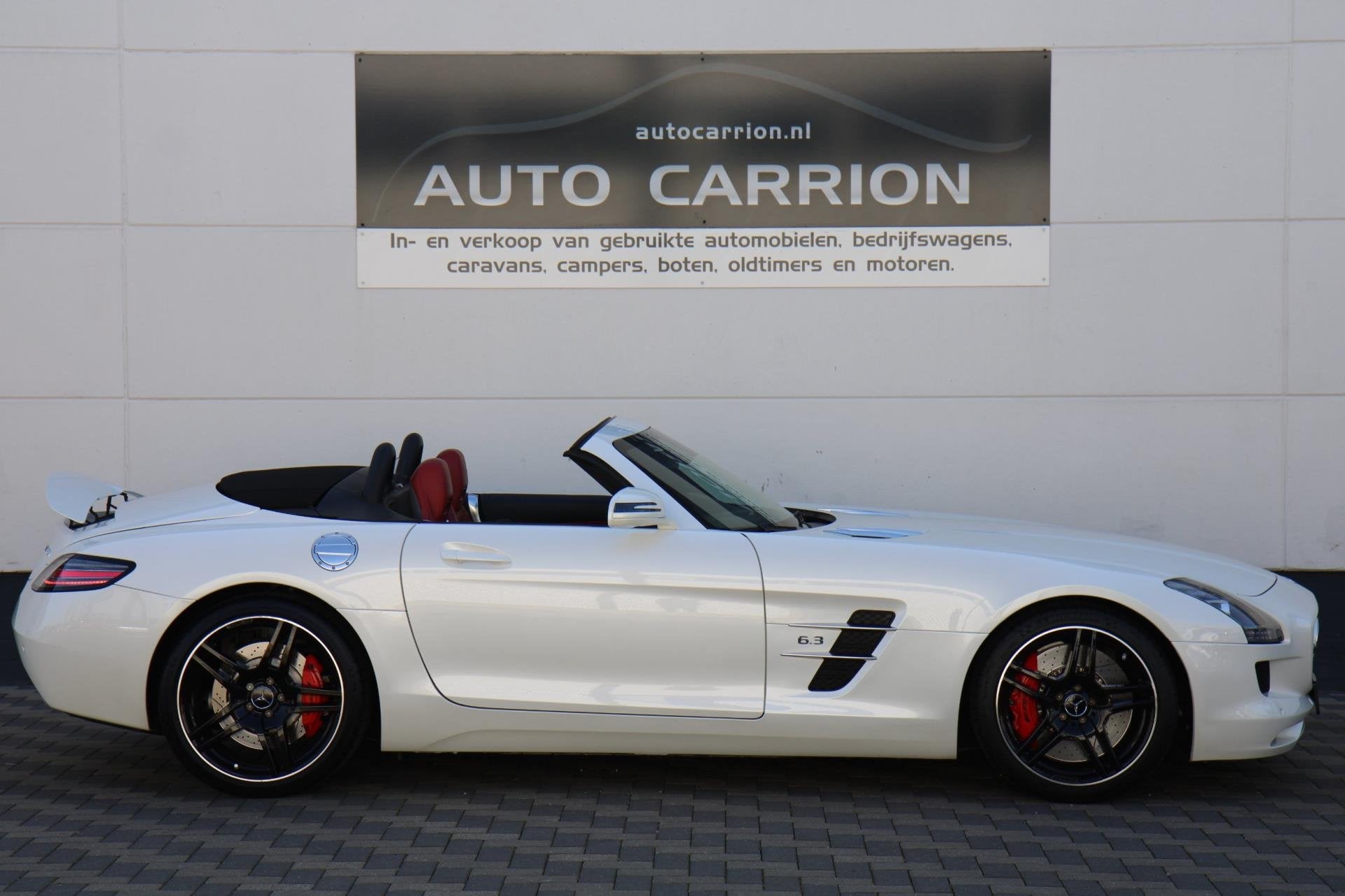 Mercedes-Benz SLS Roadster 6.3 AMG Ride Control DCT Topstaat, Auto's, Automaat, Achterwielaandrijving, Gebruikt, Automatische klimaatregeling