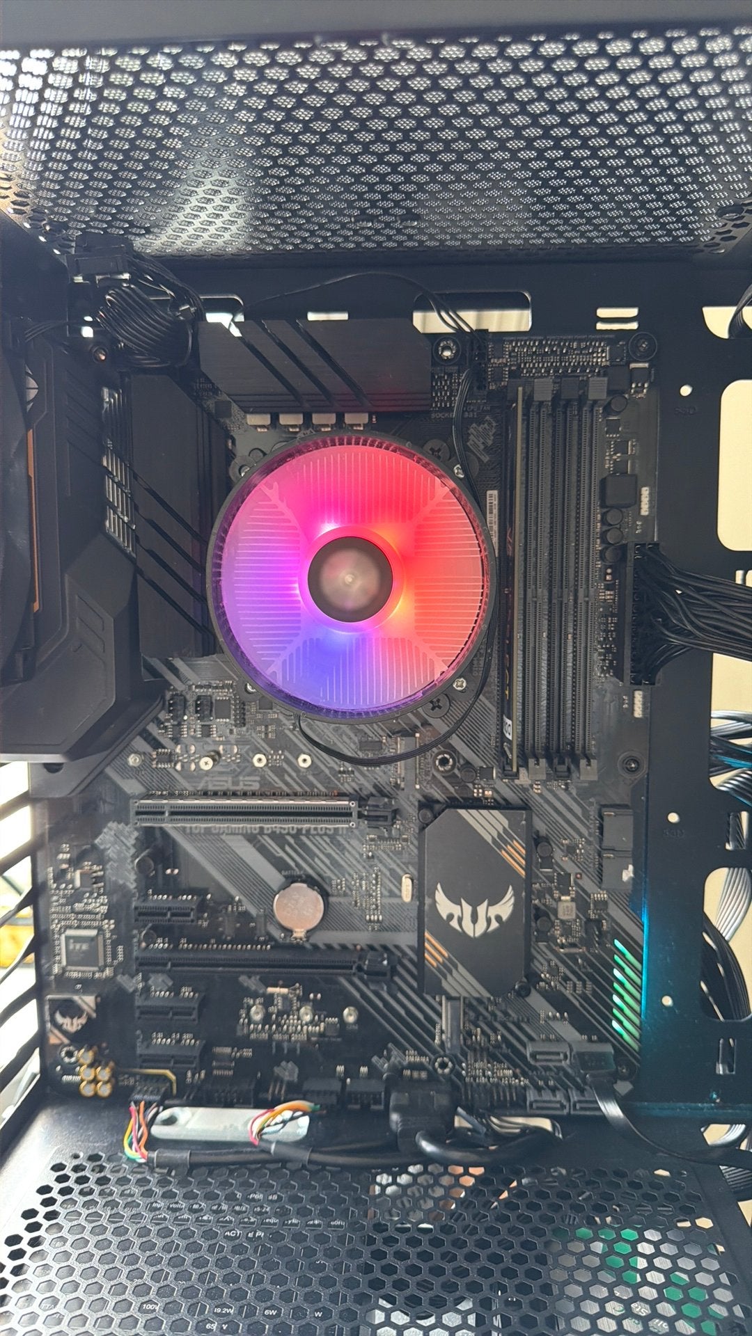 ASUS TUF GAMING B450-Plus ll voor onderdelen, Computers en Software, Moederborden, Ophalen of Verzenden, Gebruikt, AMD, DDR4