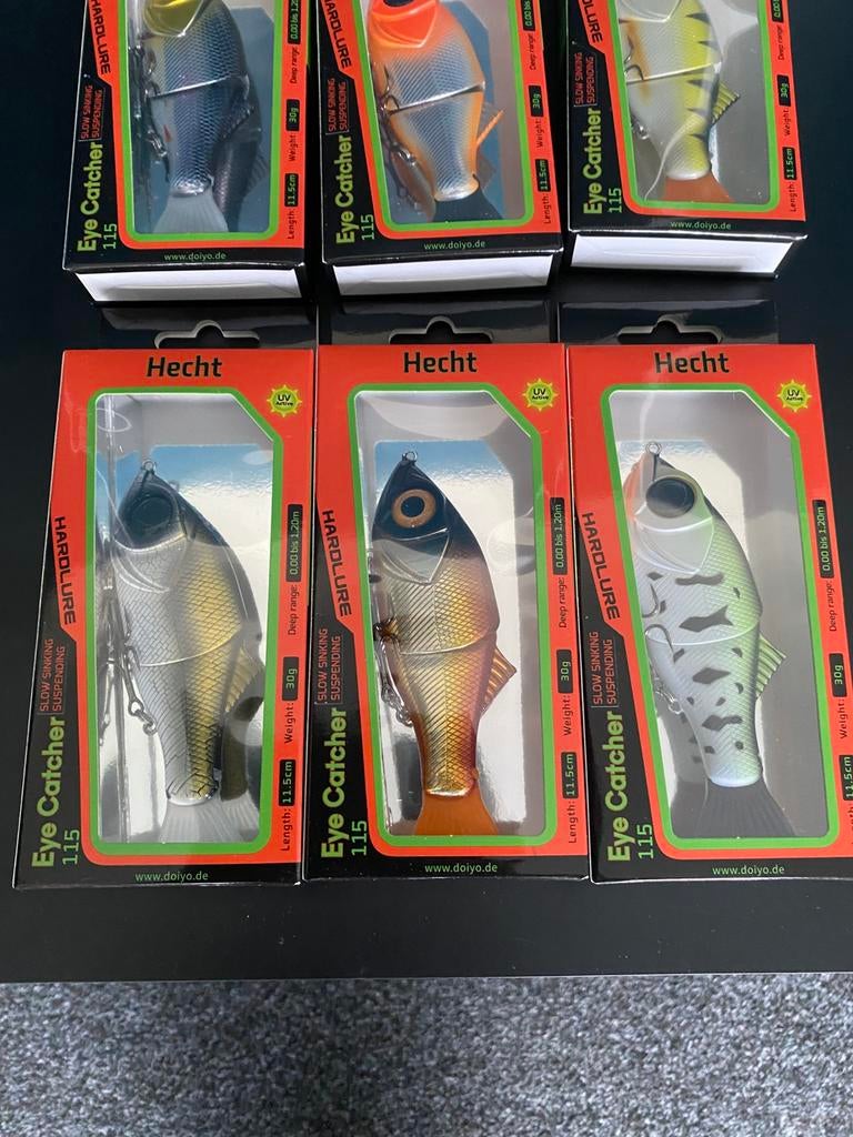 NIEUW Doiyo Eye Catcher Glidebaits 11,5cm 30gr (6 soorten), D, Overige typen, Nieuw, Ophalen of Verzenden