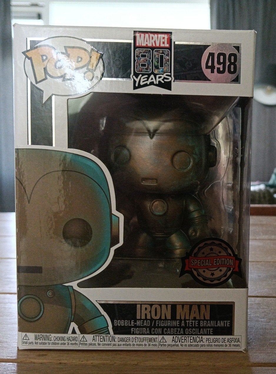 Funko Pop! Marvel 80 Years: The Invincible Iron Man #498, Ophalen, Zo goed als nieuw
