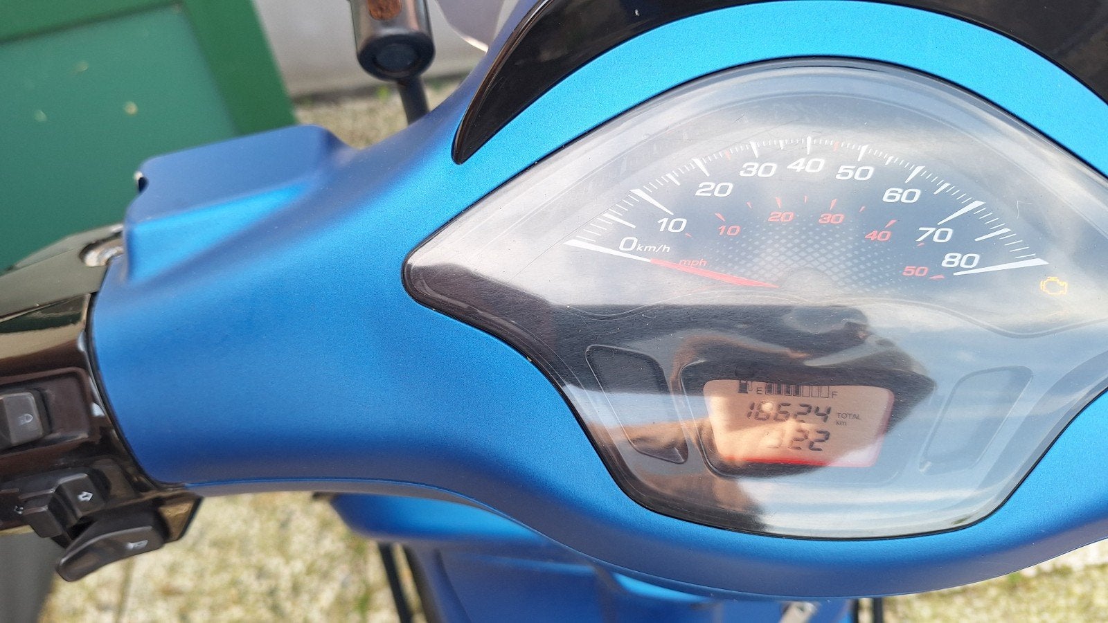 Vespa Sprint, Ophalen, Gebruikt, Benzine