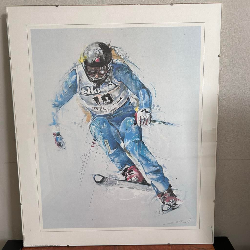 Twan van de Vorstenbosch - Alpine skiër | hand gesigneerde, Ophalen