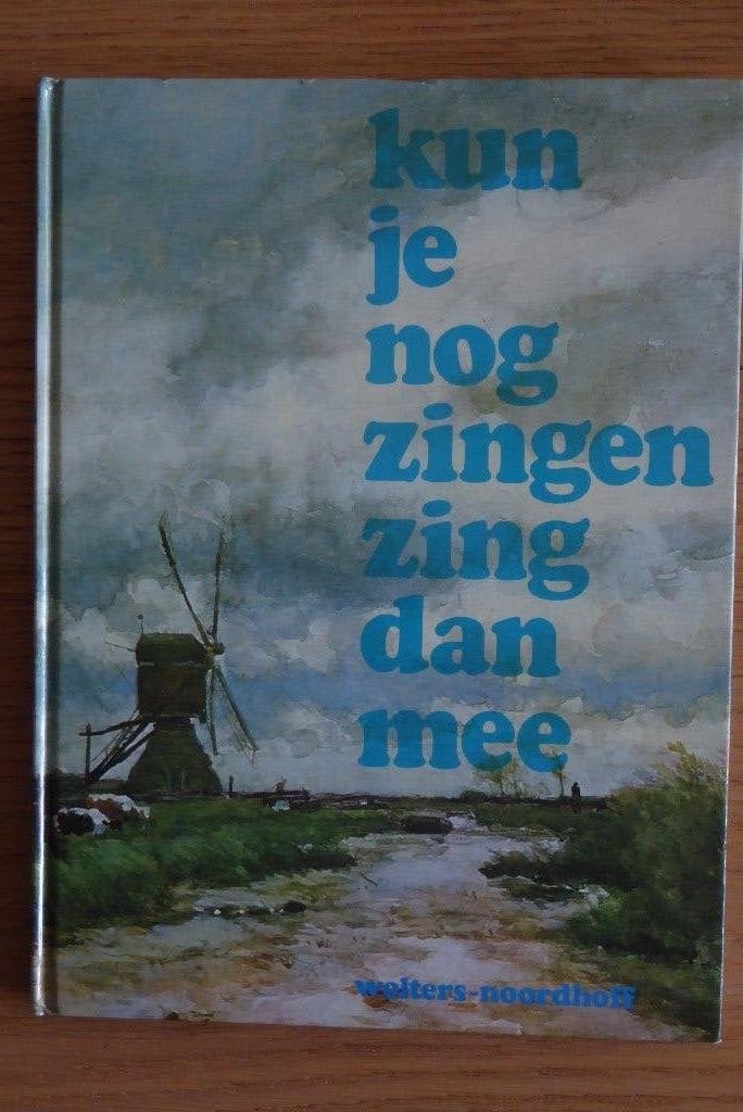 Kun Je Nog Zingen Zing Dan Mee (J.Veldkamp en K.de Boer), Ophalen of Verzenden, Gebruikt, Zang