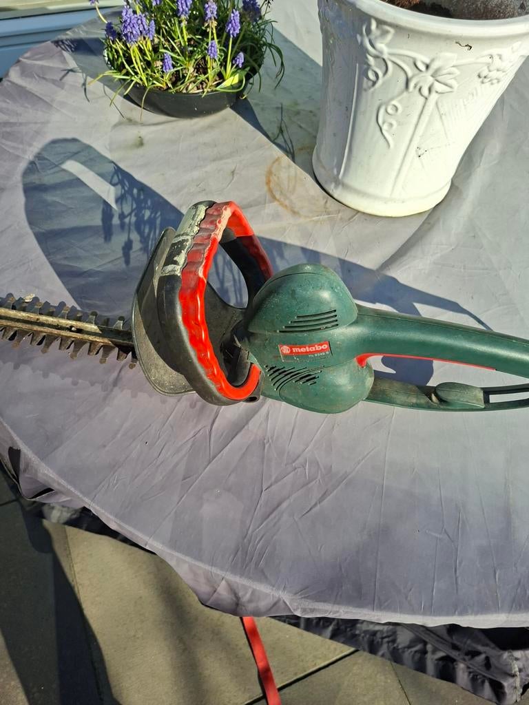 Metabo heggenschaar, Tuin en Terras, Ophalen, Gebruikt, Elektrisch