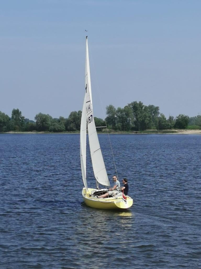 Yngling zeilboot, Watersport en Boten, Ophalen, Geen motor, Gebruikt, Overige brandstoffen