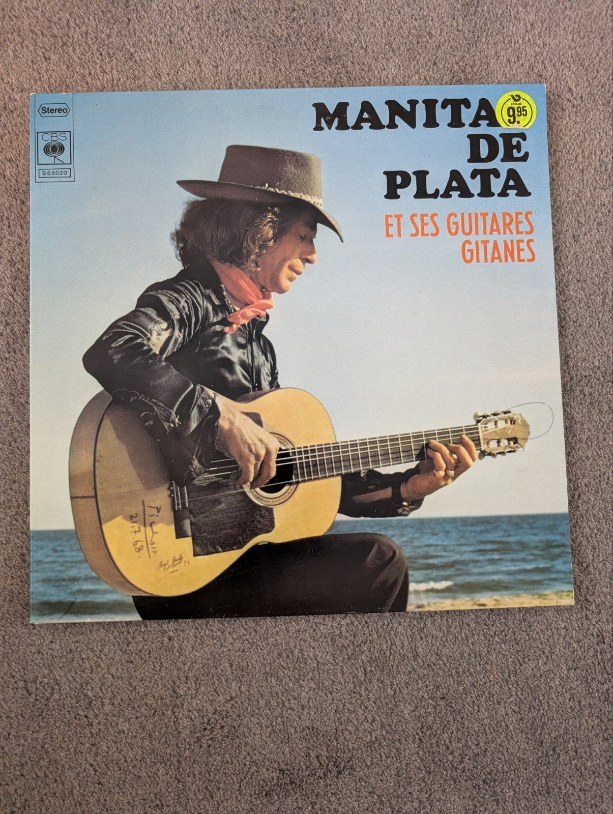 Manitas de Plata - Et Ses Guitares Gitanes LP (CBS 65020), Ophalen of Verzenden, Gebruikt