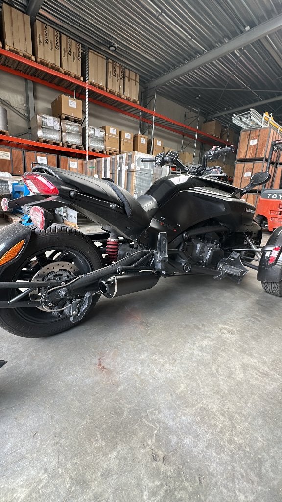 Can am spyder two brothers uitlaat, Ophalen, Gebruikt