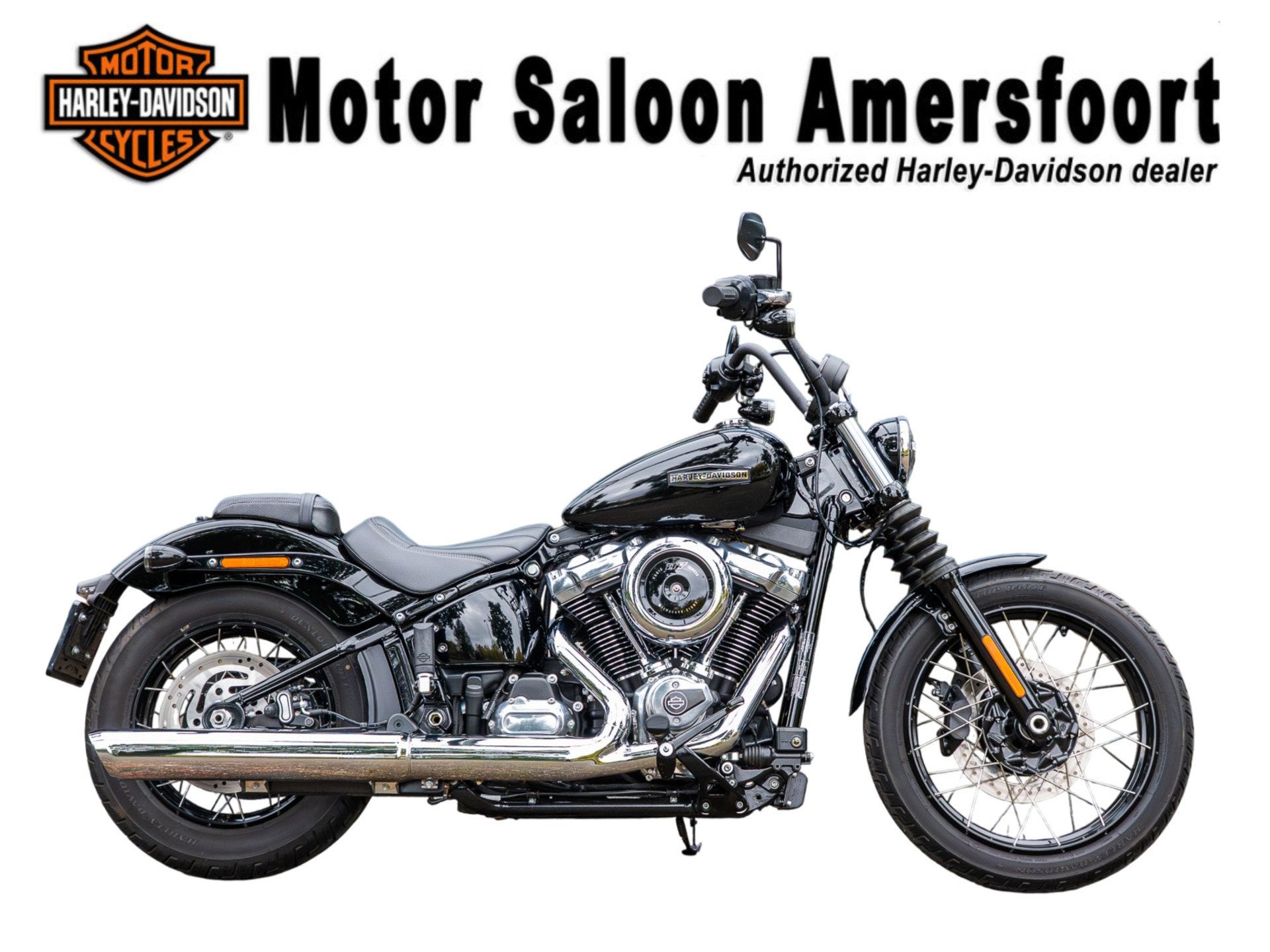 Harley-Davidson FXBBS SOFTAIL STREET BOB / STREETBOB BTW-MOT, Motor Saloon B.V., Info@motorsaloon.nl, Chopper, Gebruikt