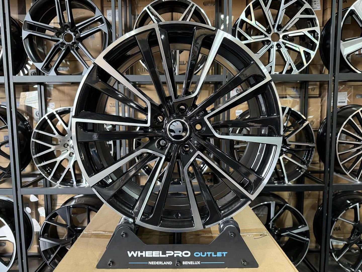 19" SKODA RS Look Sportvelgen SKODA OCTAVIA KODIAQ KAROQ VW, Ophalen of Verzenden, Nieuw, 19 inch, Velg(en)