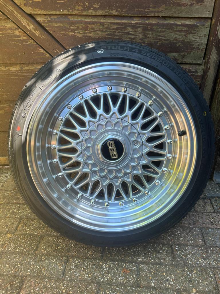 Golf mk 2 All Season Banden 195/45R16 nieuwe velgen met band, Gebruikt, 16 inch, Banden en Velgen, Ophalen of Verzenden