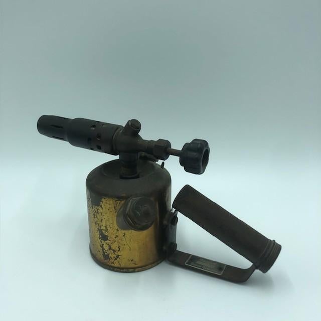 Antieke Messing Benzine Brander Barthel Type 0220, Ophalen of Verzenden