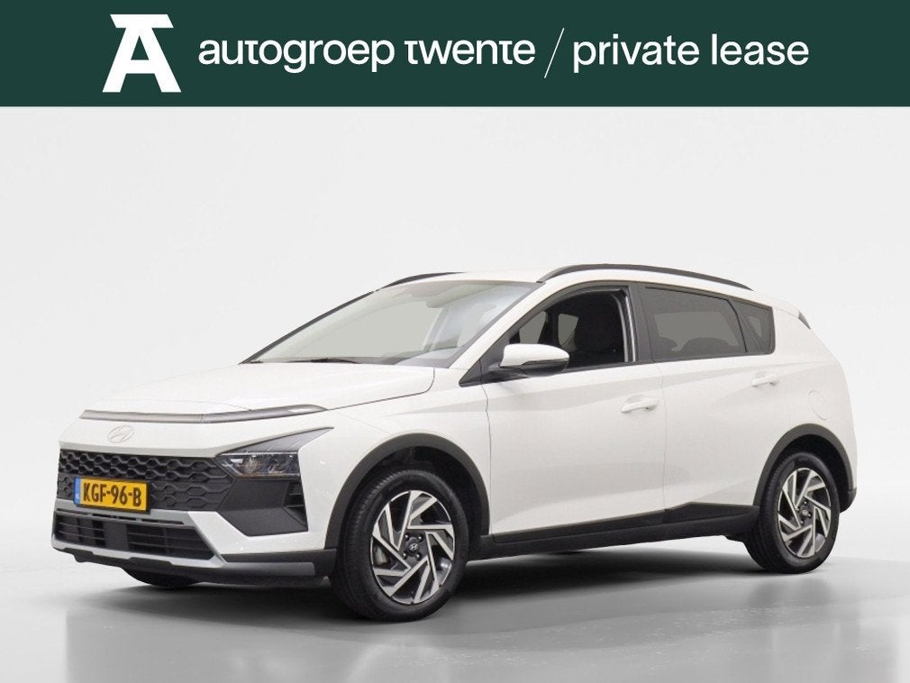 Hyundai Bayon 1.2 MPI Comfort Smart | Private lease 419 pm, Auto's, Voorwielaandrijving, Dealer onderhouden, Gebruikt, Zwart