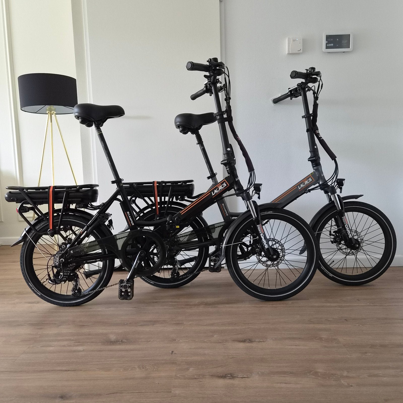 2x Z.G.A.N Lacros S200 elektrische vouwfietsen 15AH (20inch)