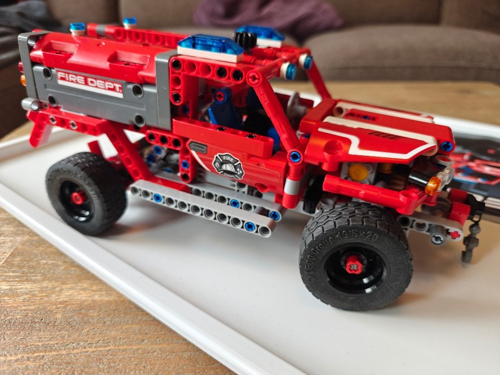 Lego set 42075 -  Technic Eerste Hulp - 513 steentjes, Lego, Ophalen of Verzenden, Zo goed als nieuw, Compleet