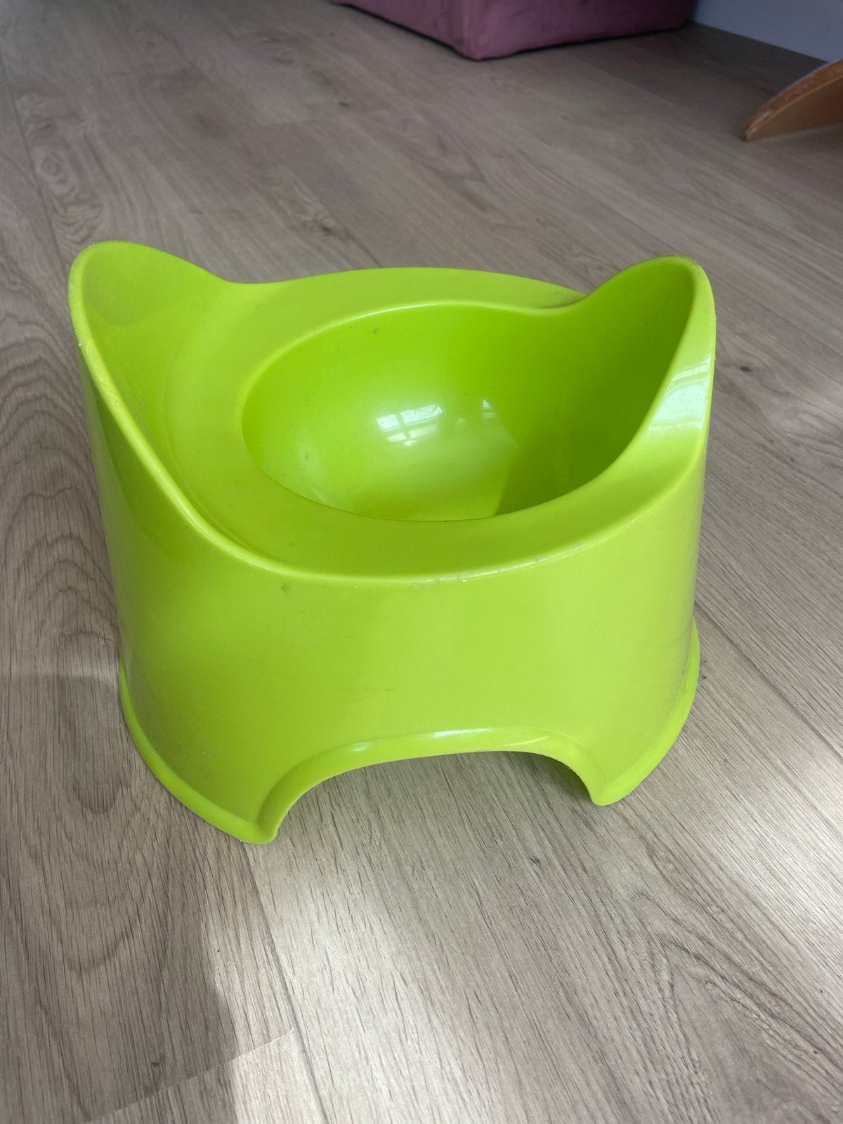 Groen kinderpotje, Ophalen, Gebruikt