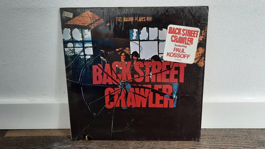 Back Street Crawler – The Band Plays On LP, Hard Rock, Ophalen of Verzenden, Gebruikt, 12 inch, Overige genres