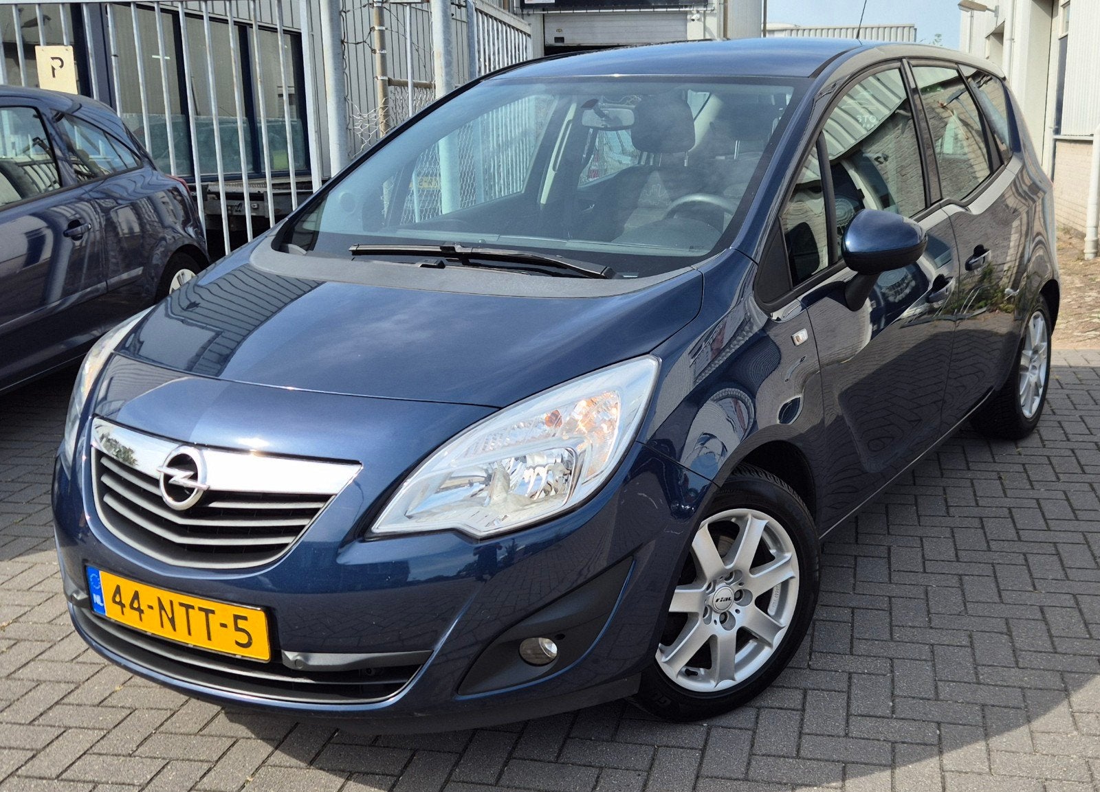 Opel Meriva 1.4 Turbo Ecotec 120pk 2010 Blauw, Auto's, Voorwielaandrijving, 680 kg, 4 cilinders, Blauw