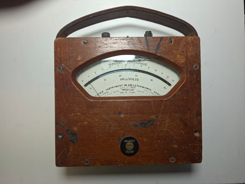 Antieke Voltmeter, Ophalen of Verzenden