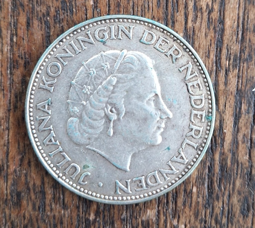Zilveren rijksdaalder 1960, Koningin Juliana, Verzenden, Zilver, Losse munt