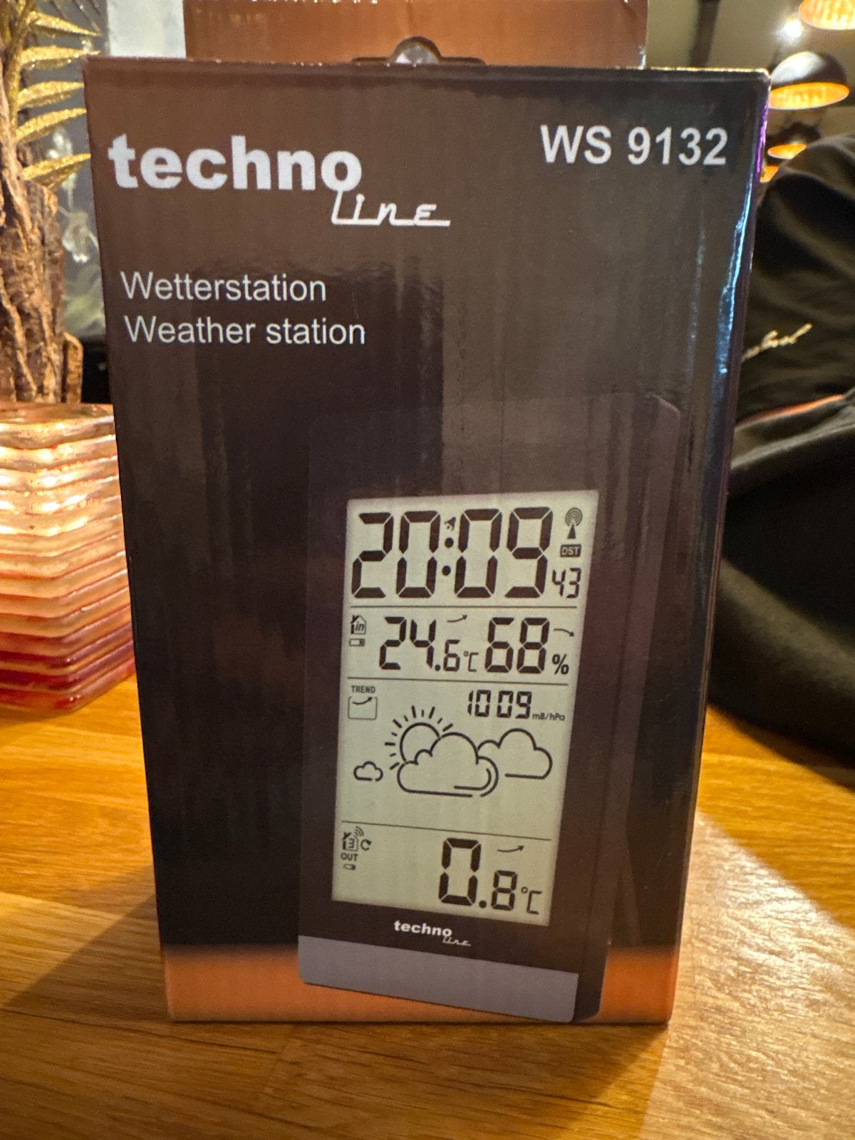 Techno Line WS 9132 Weerstation - Nieuw in doos, Audio, Tv en Foto, Weerstations en Barometers, Ophalen of Verzenden, Nieuw, Weerstation