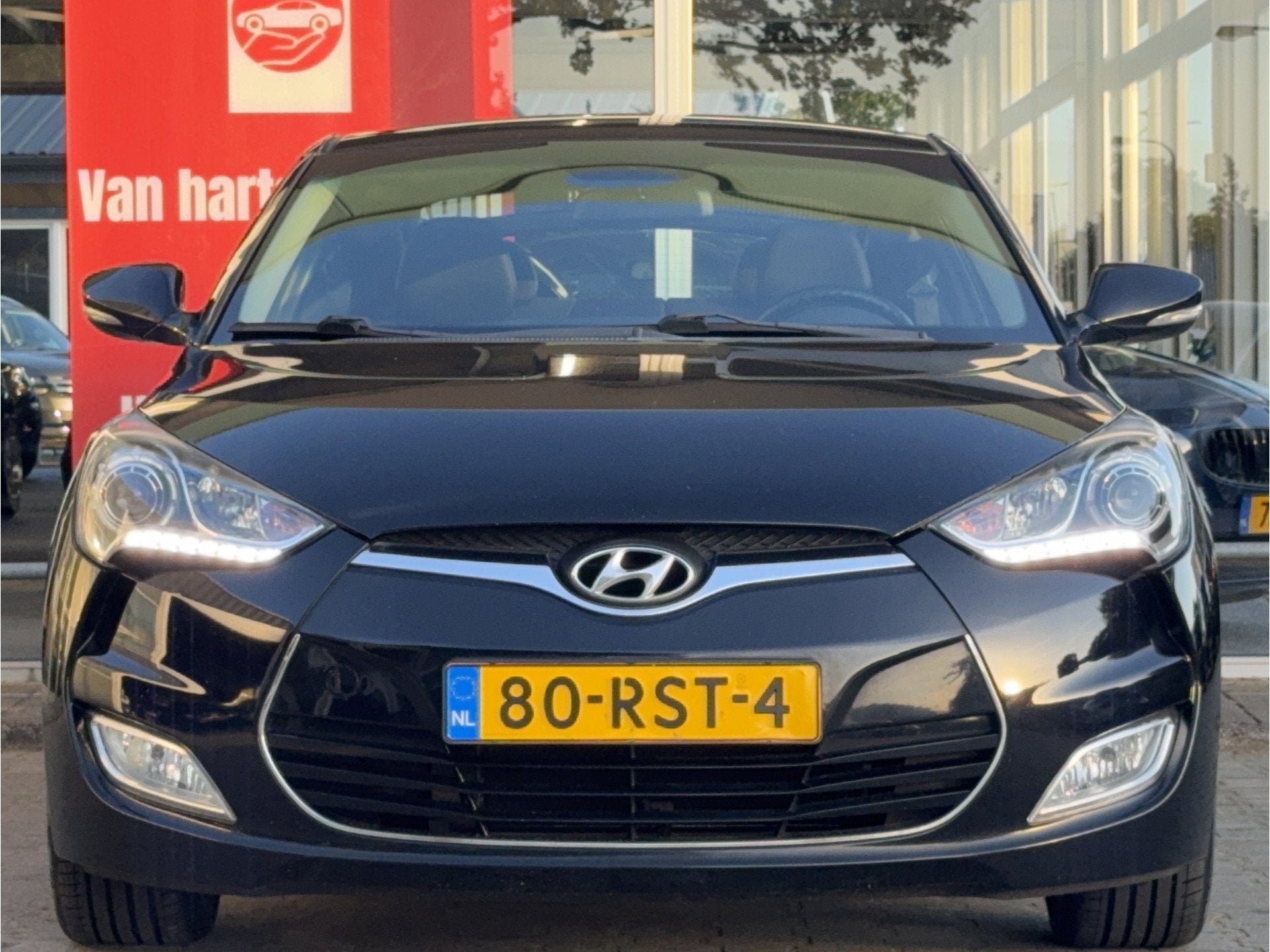 Hyundai Veloster 1.6 GDI I-VISION | NL-AUTO! | PANODAK!, Auto's, Voorwielaandrijving, Gebruikt, 4 cilinders, 4 stoelen