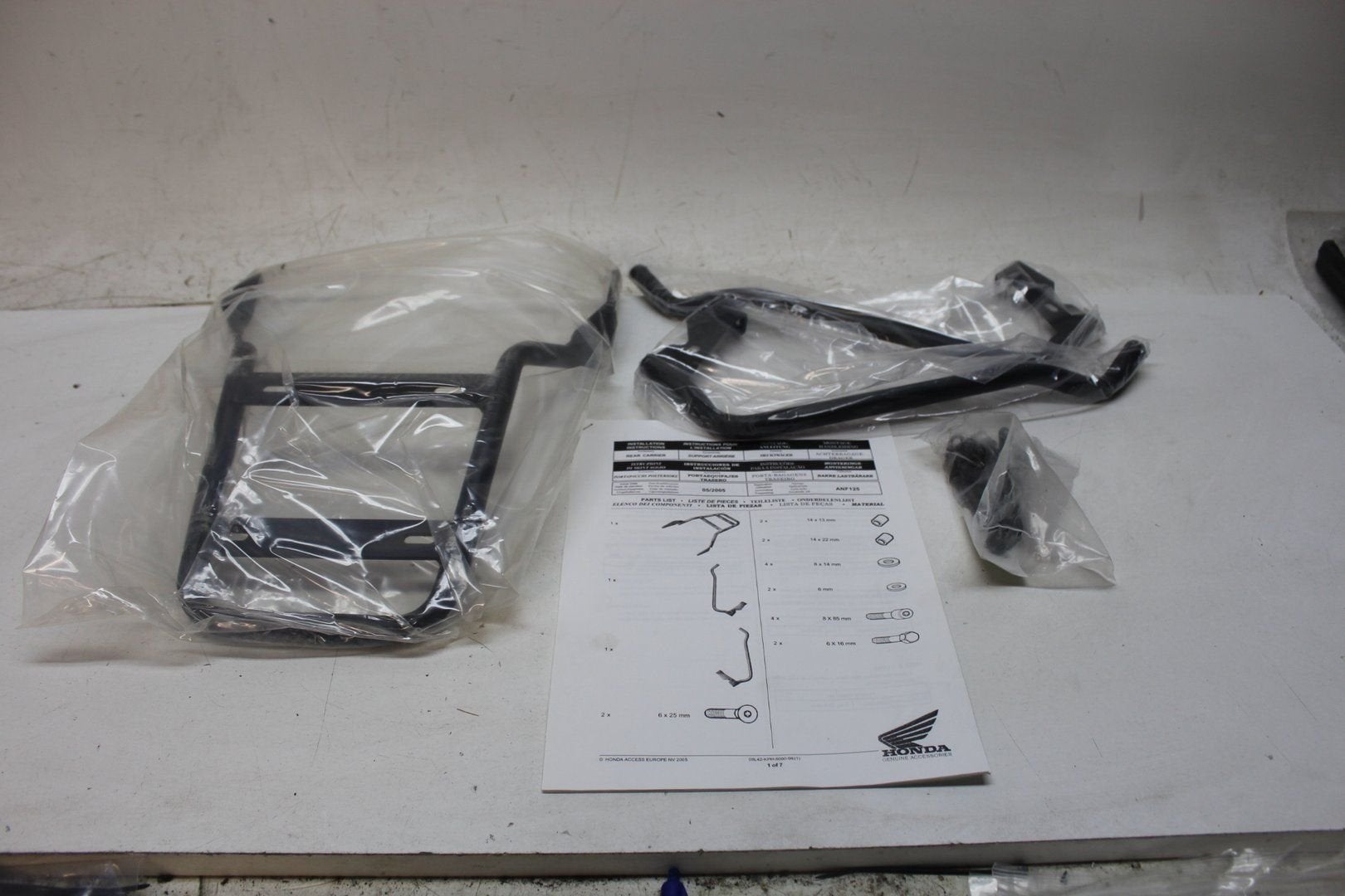 Koffer drager topkoffer rek Honda ANF 125 Innova 2003 - 2007, -, -, Nieuw, Ophalen of Verzenden