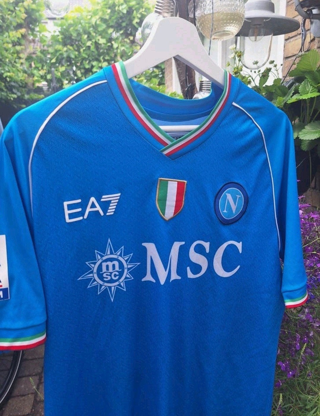 Di Lorenzo shirt Napoli serie A, Sport en Fitness, Voetbal, Maat XL, Ophalen of Verzenden, Zo goed als nieuw, Shirt