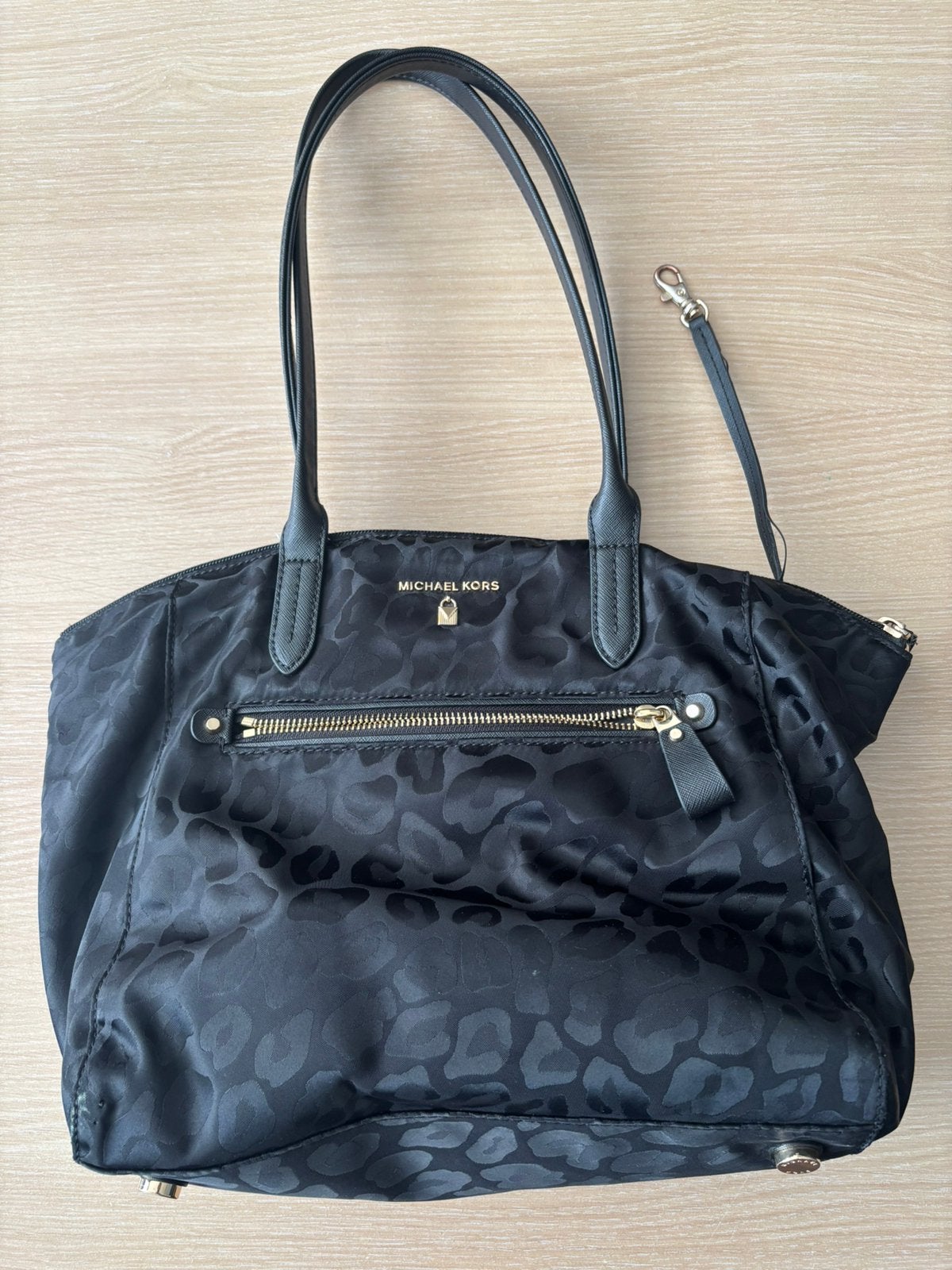 Michael Kors Damestas, Ophalen of Verzenden, Zo goed als nieuw, Zwart, Handtas