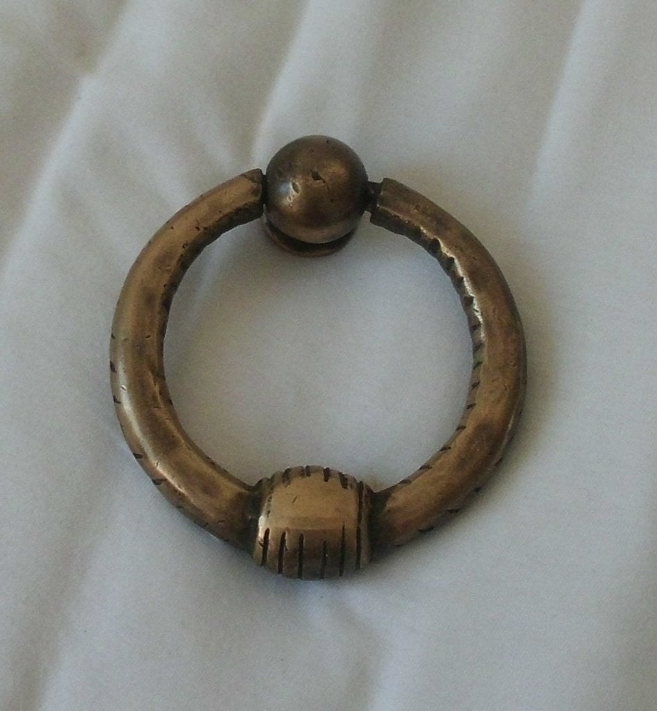 Spaanse bronzen deurklopper ., Ophalen of Verzenden, Brons