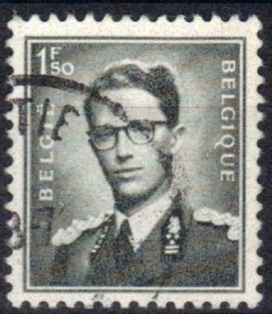 Belgie 1953 - Yvert/OBP 924 - Koning Boudewijn (ST), Verzenden, Gestempeld, Koninklijk huis