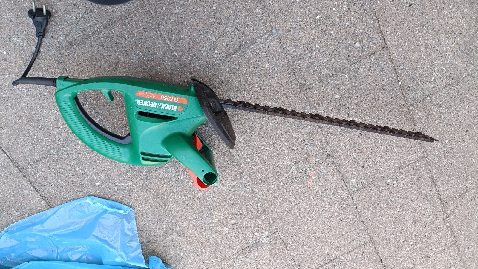 elektrische heggenschaar., Ophalen of Verzenden, Gebruikt, Elektrisch