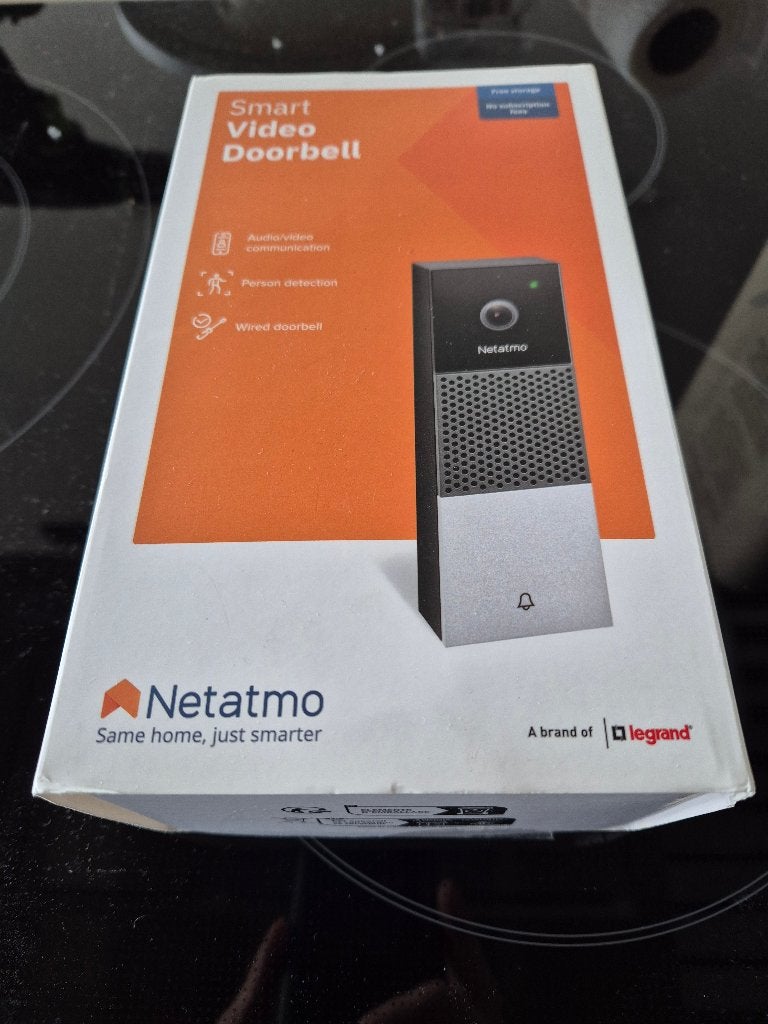 Netatmo smart video deurbel, Huis en Inrichting, Deurbellen, Nieuw, Verzenden